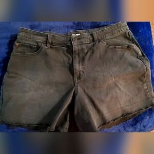 EVRI Womens Denim Shorts Sz 16W